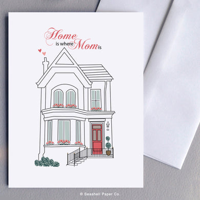 Mother's Day House Card - seashell-paper-co