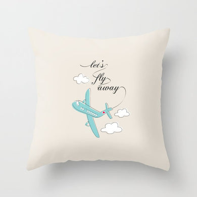 Fly Away Premium Pillow - seashell-paper-co