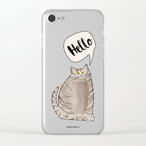 Cat iPhone Case - seashell-paper-co