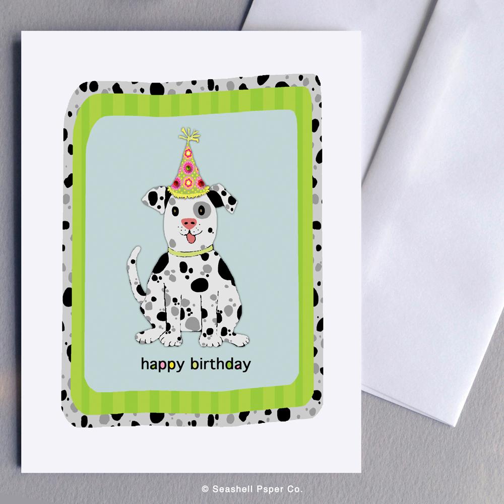 Birthday Dog Card Wholesale (Package of 6) - seashell-paper-co