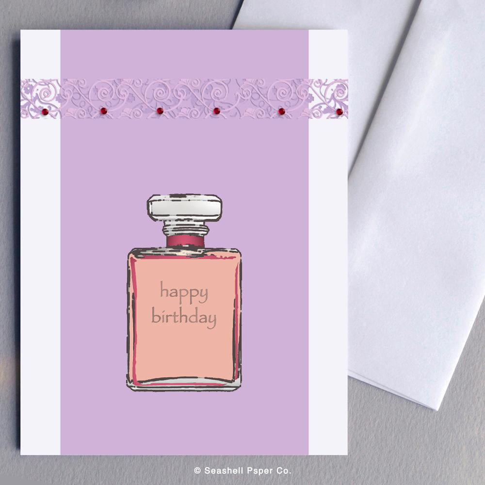 Birthday Perfume Card Wholesale (Package of 6)