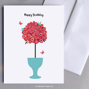 Birthday Flowers Card