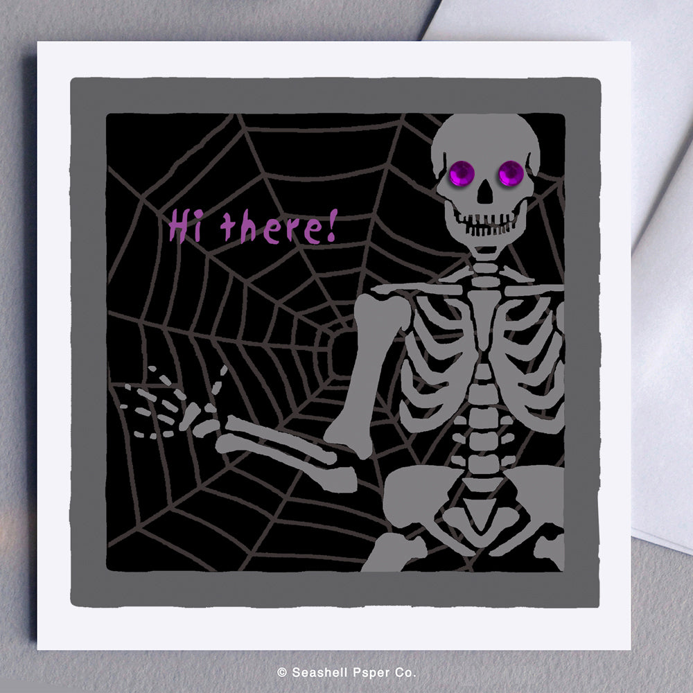 Blank Skeleton Card - seashell-paper-co