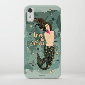 Mermaid iPhone Case - seashell-paper-co
