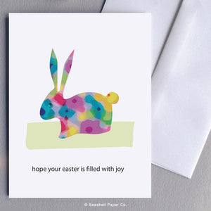 Easter Bunny Card Wholesale (Package of 6) - seashell-paper-co