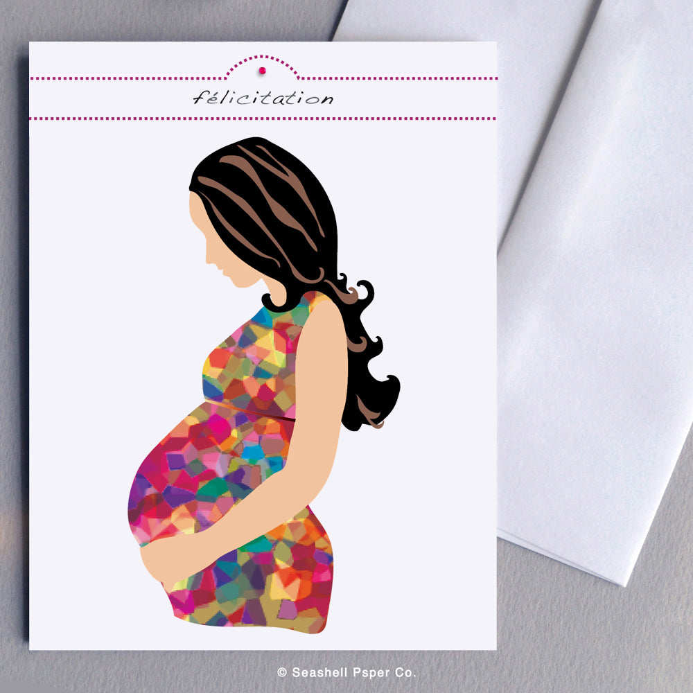 French New Baby Card - seashell-paper-co
