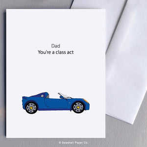Father's Day Sport Car Card Wholesale (Package of 6) - seashell-paper-co