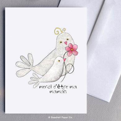 French Mother's Day Dove Card Wholesale (Package of 6)