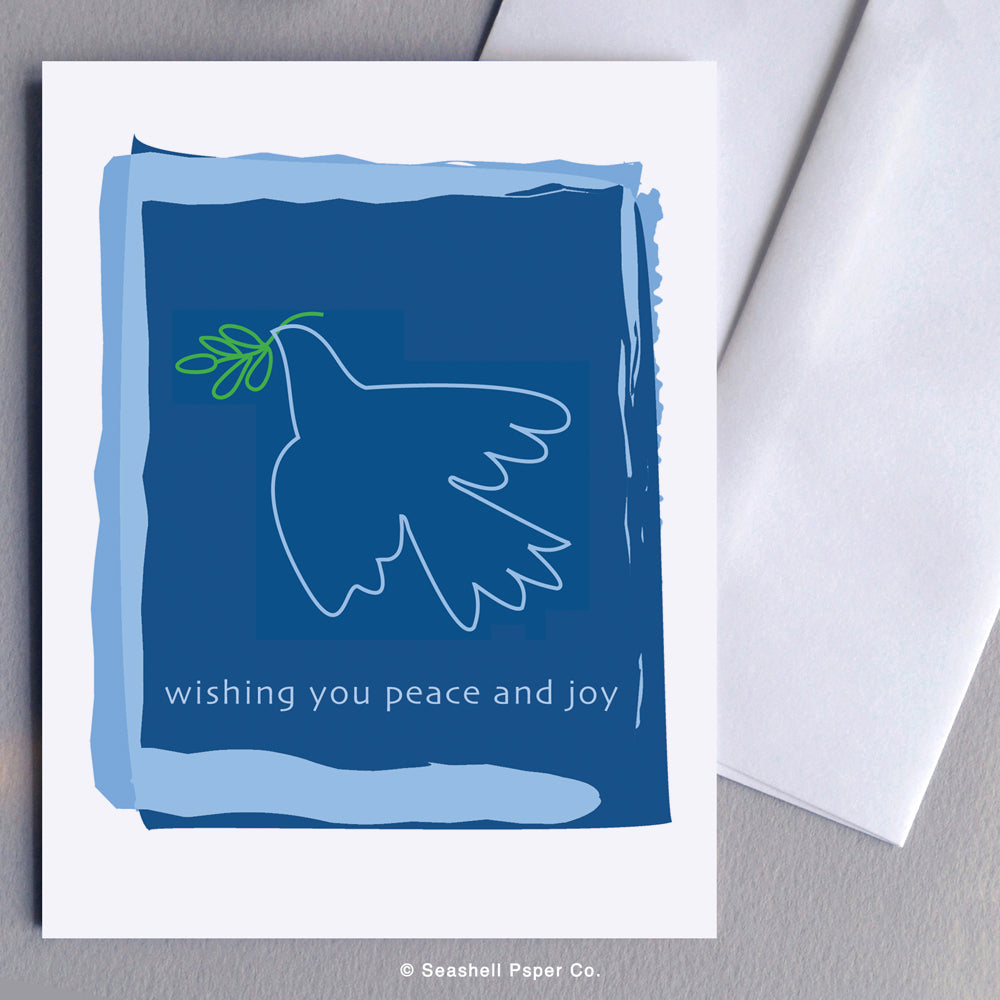 Holiday Season Dove Card - seashell-paper-co