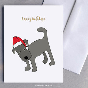 Holiday Seasons Dog Card
