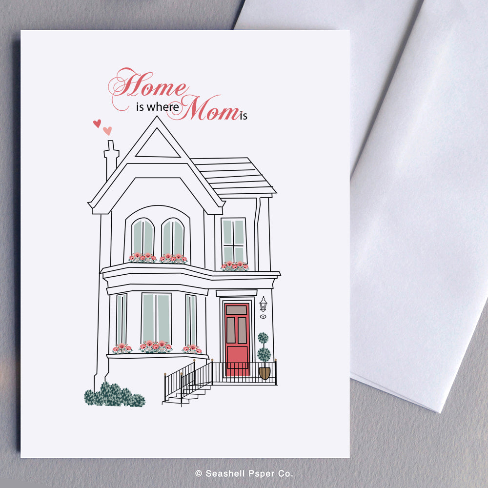 Mother's Day House Card Wholesale (Package of 6) - seashell-paper-co