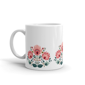 Floral Coffee Mug - seashell-paper-co