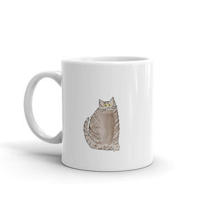 Cute Cat Coffee Mug - seashell-paper-co