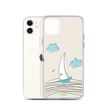 Love Sailboat iPhone Case