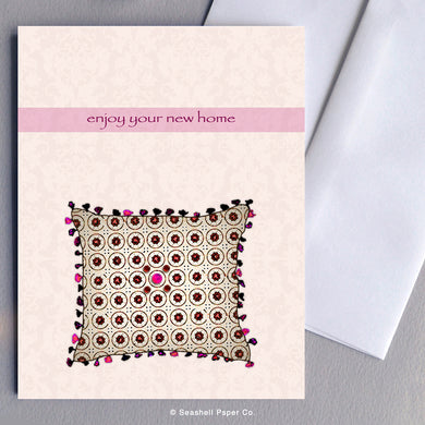 New Home Pillow Card - seashell-paper-co