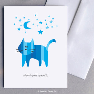 Sympathy Cat Card - seashell-paper-co