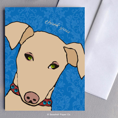 Thank You  Doggie Card Wholesale (Package of 6) - seashell-paper-co