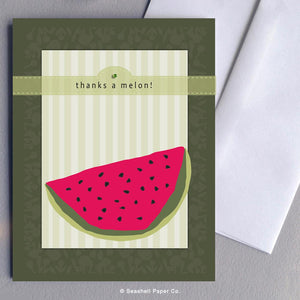 Thank You Watermelon Card Wholesale (Package of 6) - seashell-paper-co